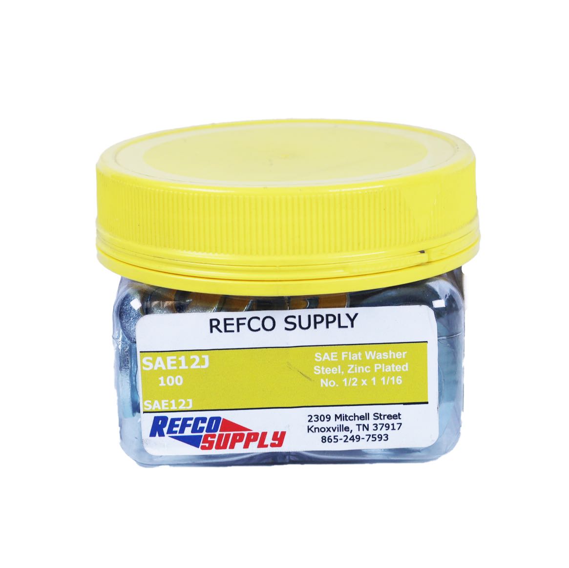 35010 SAE Flat Washers 1/4-Inch – 100-Pack, Zinc Plated, Ideal For Bolts, Nuts, Decks 35010 SAE Flat Washers 1/4-Inch – 100-Pack, Zinc Plated, Ideal For Bolts, Nuts, Decks