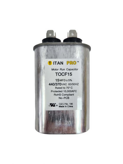 Titan Pro - 15 MFD - Run Capacitor