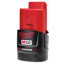 Milwaukee - 48-11-2420 M12 12-Volt Lithium-Ion 2.0 Ah Compact Battery Pack