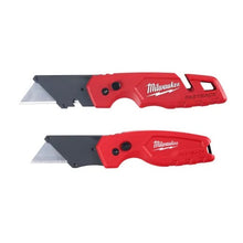 Milwaukee - 48-22-1503 FASTBACK Folding Utility Knife and Compact Folding Utility Knife with Blade Storage and Gut Hook (2-Piece)