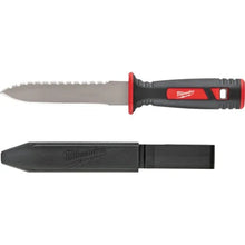 Milwaukee - 48-22-1920 Stainless Steel Clip Point Partially Serrated Duct Knife 11 in.