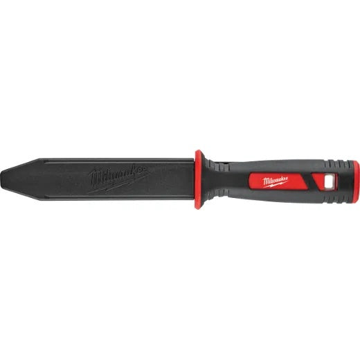 Milwaukee - 48-22-1920 Stainless Steel Clip Point Partially Serrated Duct Knife 11 in.