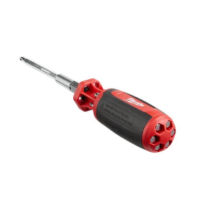 Milwaukee - 48-22-2132 Square Drive Multi-Bit Screwdriver 9-in-1.