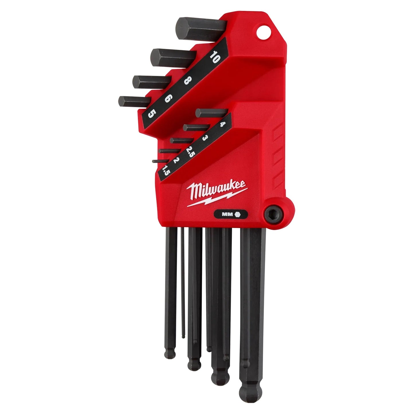 Milwaukee - 48-22-2186 Ball End Metric L- Key Set (9-Piece)