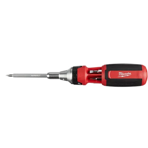 Milwaukee - 48-22-2322 Square Drive Ratcheting Multi-bit Driver 9-in-1