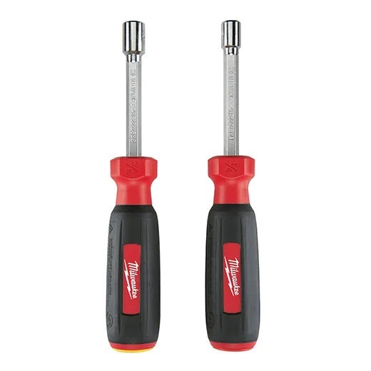 Milwaukee - 48-22-2502 SAE HollowCore™ Magnetic Nut Driver Set 2PC