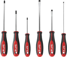 Milwaukee - 48-22-2706 Phillips/Slotted Flat Head Hex Drive Screwdriver Set with Tri-Lobe Handle (6-Piece)