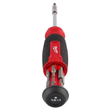 MILWAUKE  48-22-2908 14-in-1 Hex Multi-Bit Screwdriver.