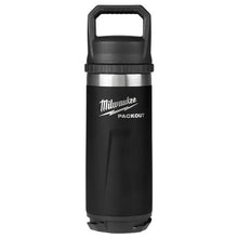 Milwaukee - 48-22-8382B PACKOUT Black 18 oz. Insulated Bottle W/Chug Lid