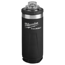 Milwaukee - 48-22-8382B PACKOUT Black 18 oz. Insulated Bottle W/Chug Lid