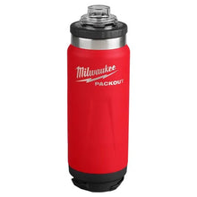 Milwaukee - 48-22-8396R PACKOUT Red 24 oz. Insulated Bottle W/Chug Lid