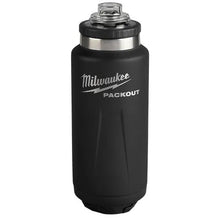 Milwaukee - 48-22-8397B-PACKOUT Black 36 oz. Insulated Bottle W/Chug Lid