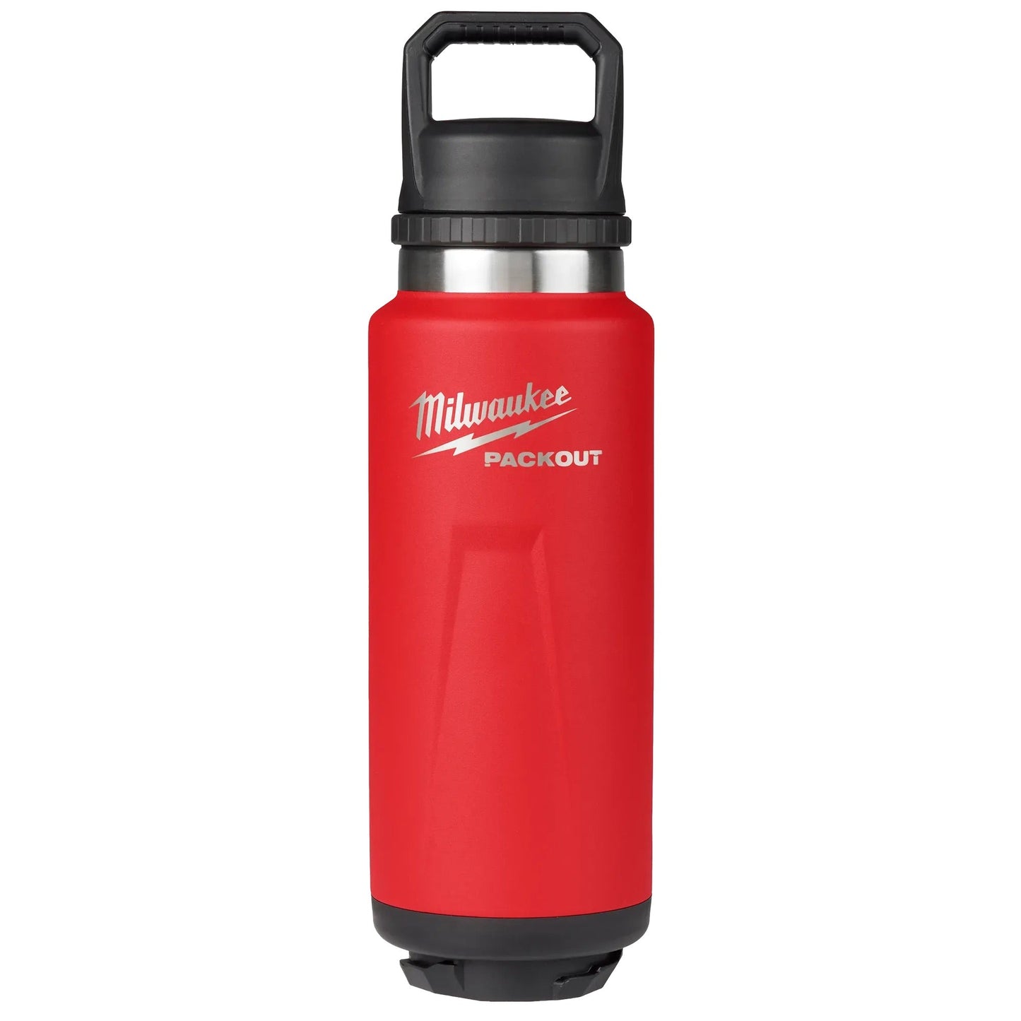 Milwaukee - 48-22-8397R PACKOUT Red 36 oz. Insulated Bottle with Chug Lid