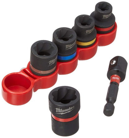 Milwaukee 48-32-8000 SHOCKWAVE Impact Duty Extractor Set (6-Piece)