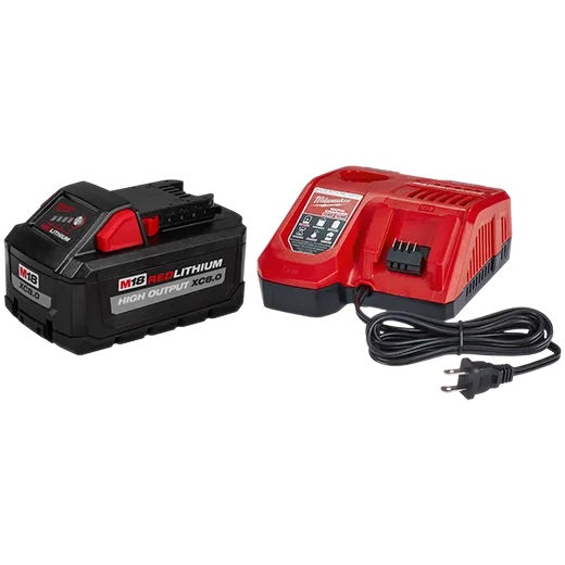 Milwaukee 48-59-1880 M18™ REDLITHIUM™ HIGH OUTPUT™ XC8.0 Starter Kit