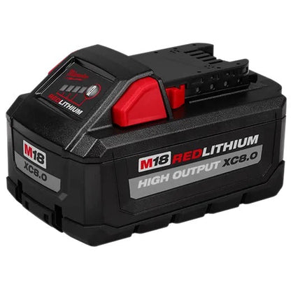 Milwaukee 48-59-1880 M18™ REDLITHIUM™ HIGH OUTPUT™ XC8.0 Starter Kit