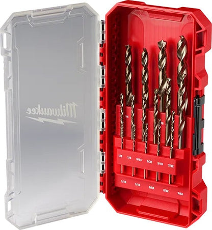 Milwaukee 48-89-2370 RED HELIX™ Cobalt Drill Bit Set – 15PC