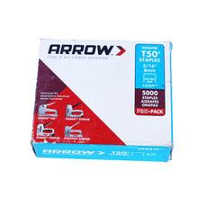 5KPV8 - ARROW Flat Crown Staples