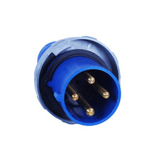 5Z914 - IEC Pin and Sleeve Plug: 60 A, 250V AC, IEC Grounding, 7 1/2 hp Horsepower Rating