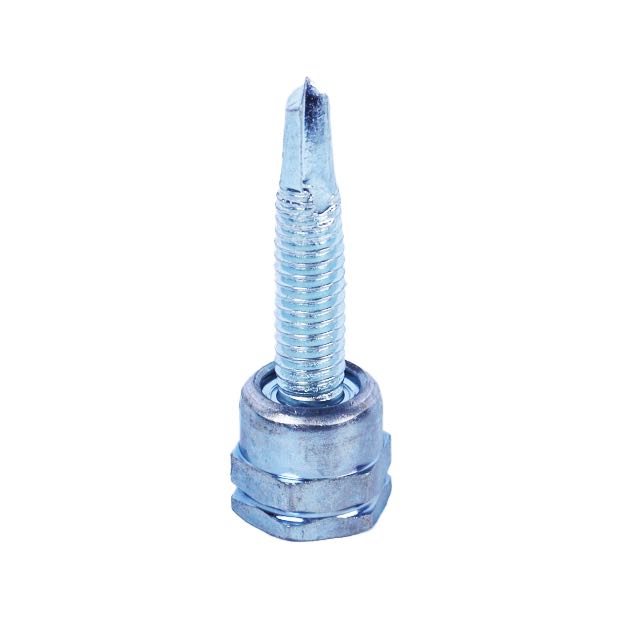 61904 - Wood Screw Zinc Plated Steel Round Head Slotted Drive