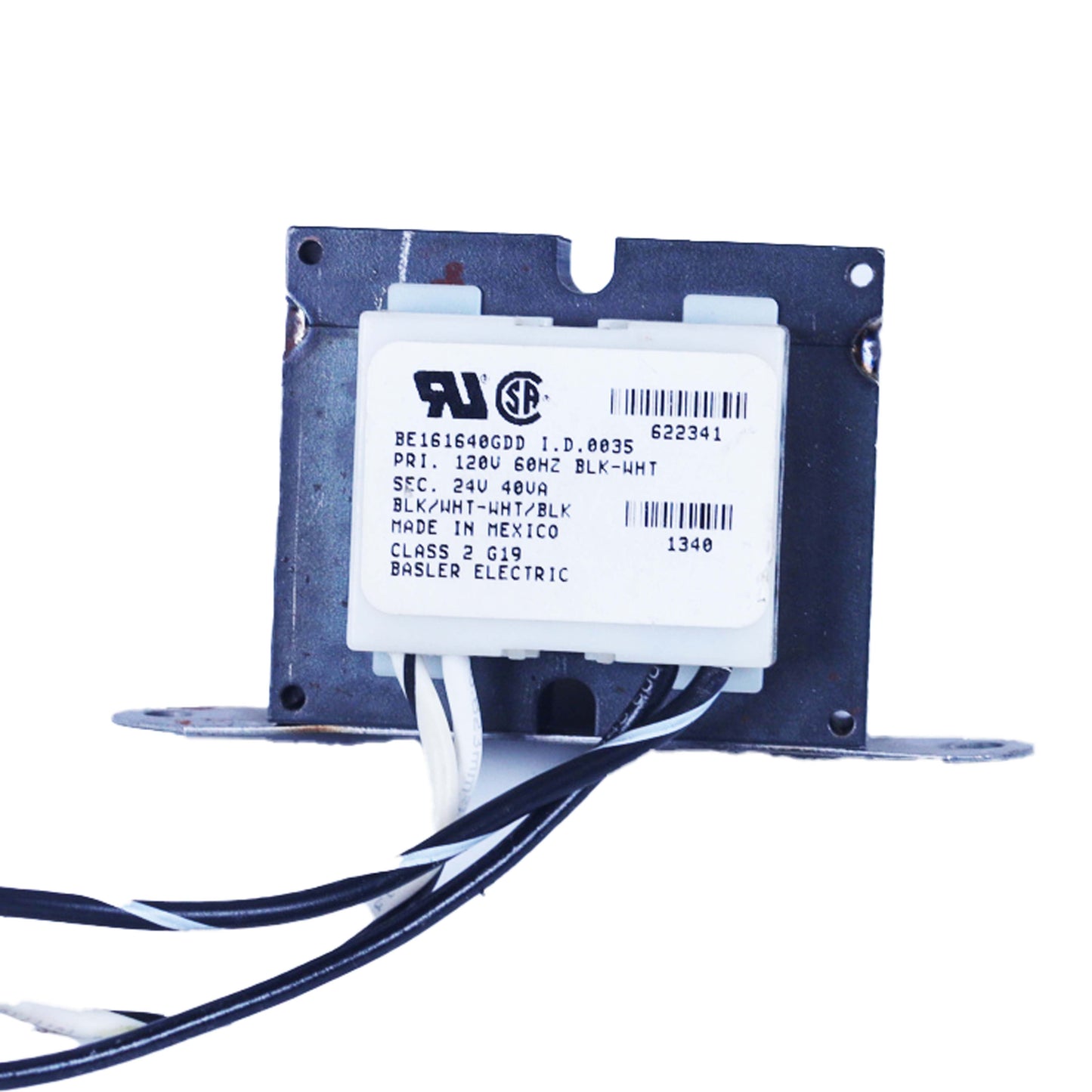 622341R - 120/24V Transformer (40va)