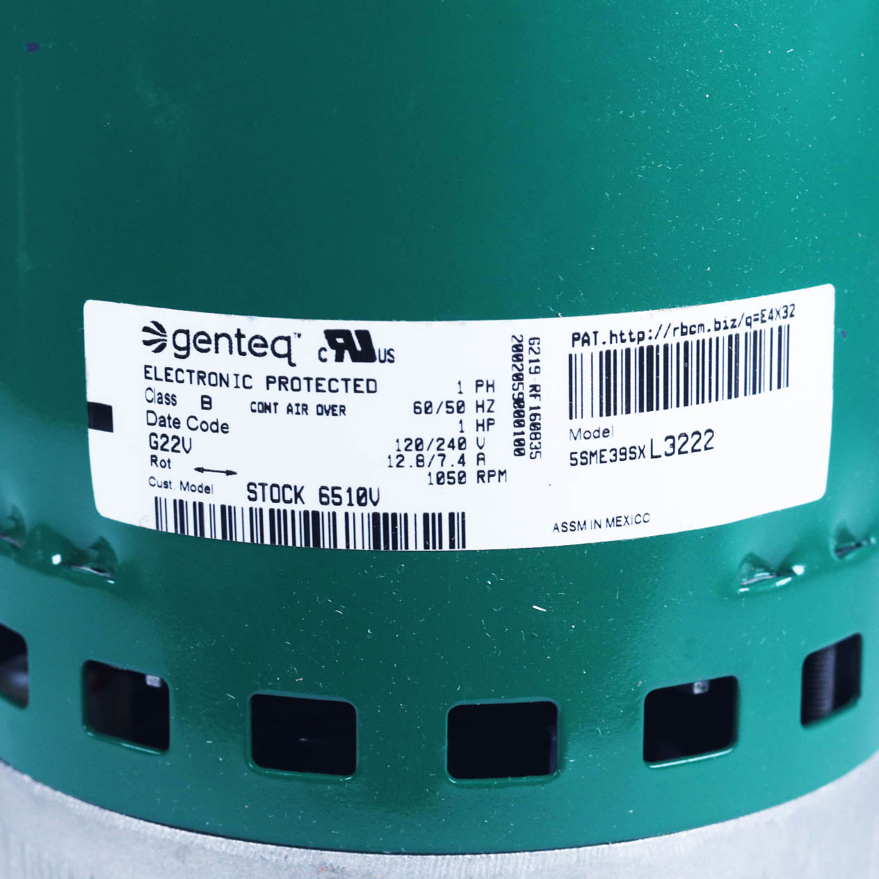 6507V - Genteq motor