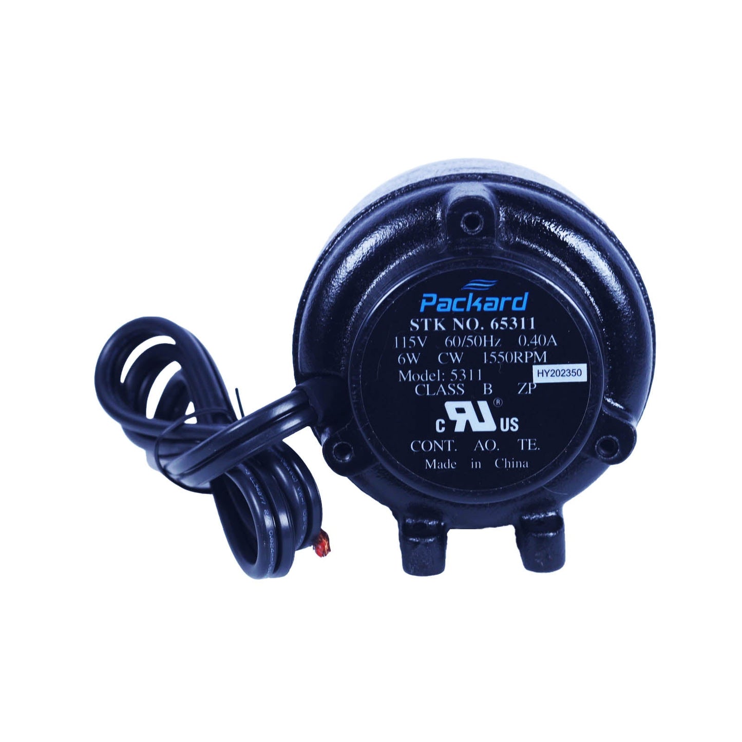 65311 - Shaded Pole Cast Iron Unit Bearing Motor (115V, 6W, 1550 RPM)