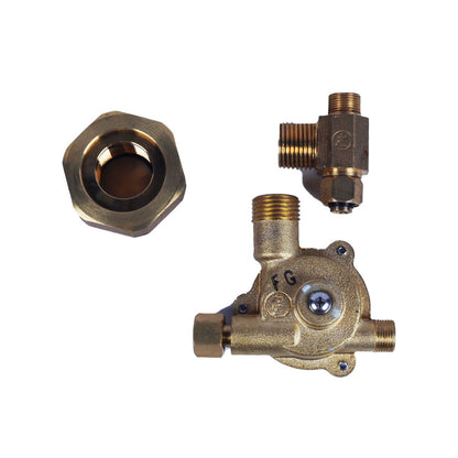 70600 - Eastman 3/4 Inch Nevercold Universal Hot Water Recirculation Pump Kit, Brass