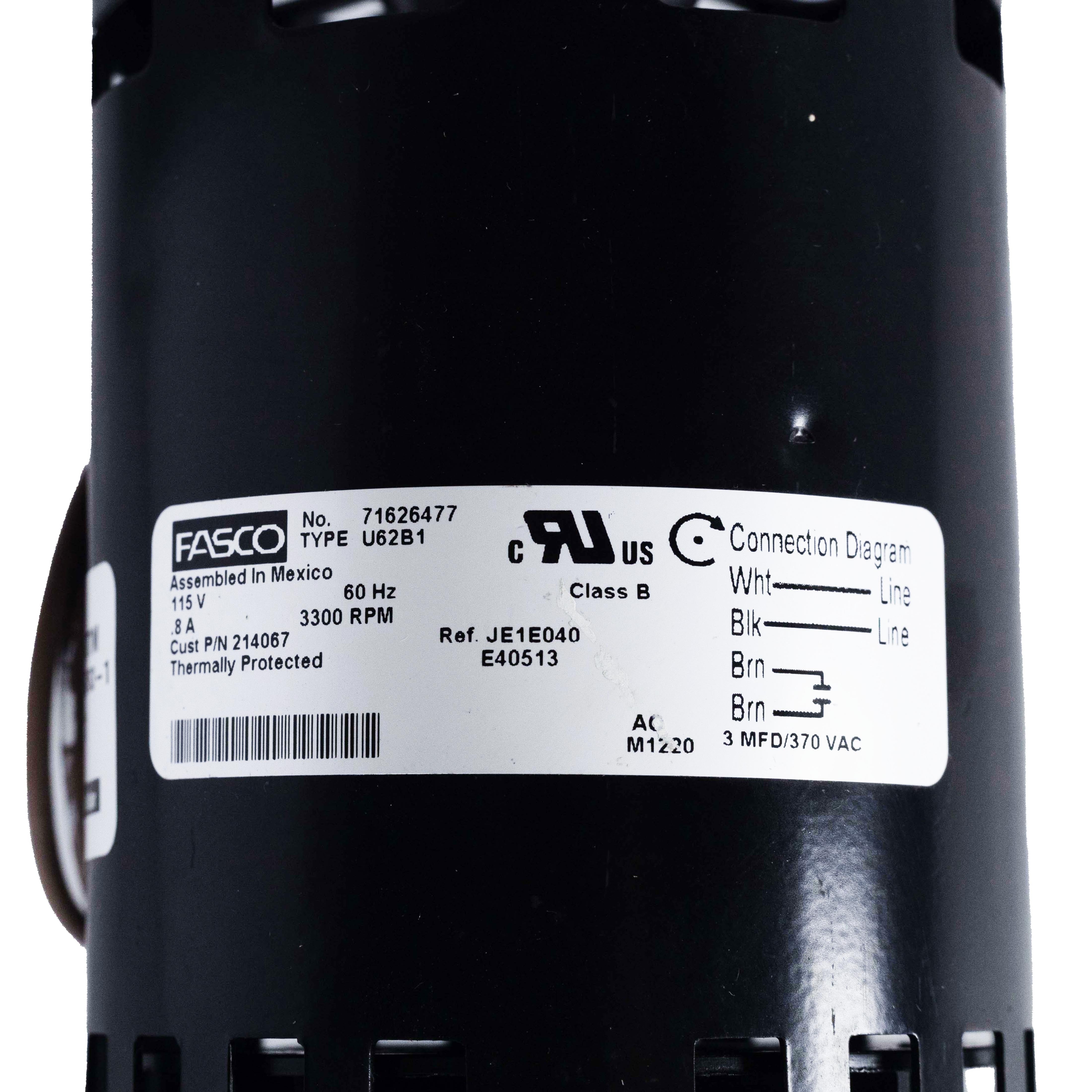 71626477 - OEM Upgraded Replacement for Fasco Exhaust Vent