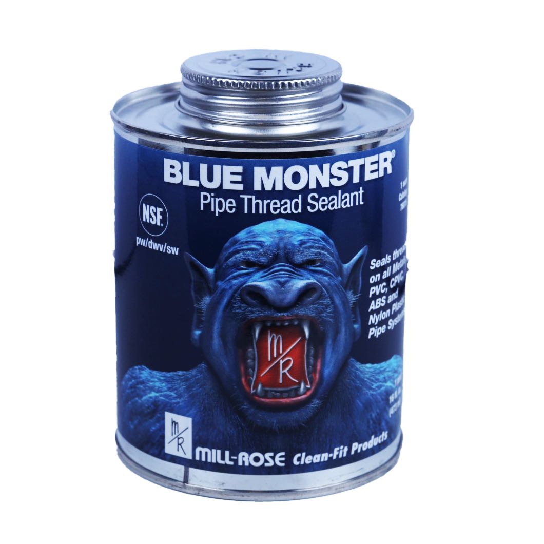 76015 - Blue Monster Heavy-Duty Industrial Grade Thread Sealant (16 OZ)