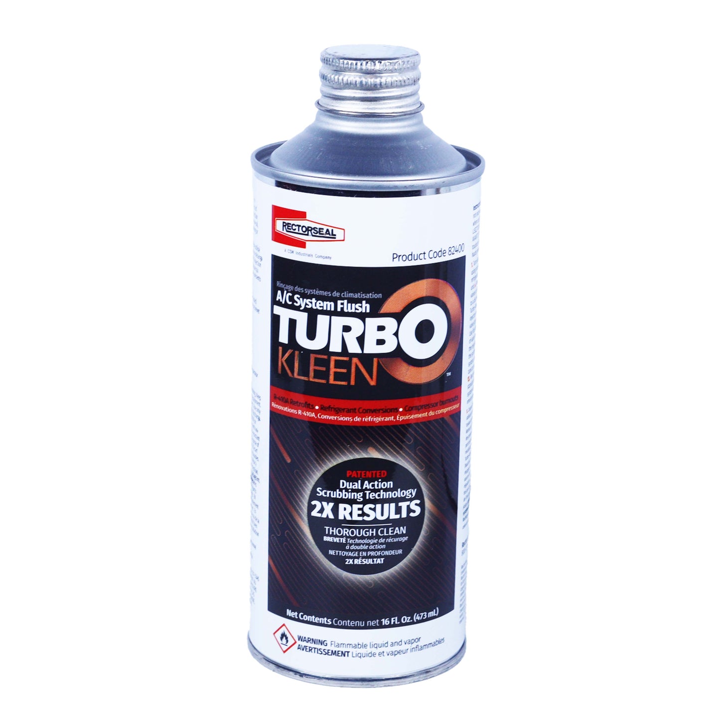 82500 - Turbo-Kleen Kit (Reusable Injector Nozzle, Flush Tool, 1 Pint Solution, and Clear Plastic Connector Line)