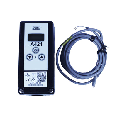 A421ABD-02C - Electronic Temperature Control, Open/Close on Rise, SPDT, 24VAC