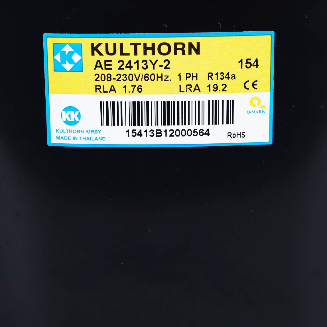 Kulthorn-AE 2413Y-2-COMPRESSOR – RefCo Supply USA
