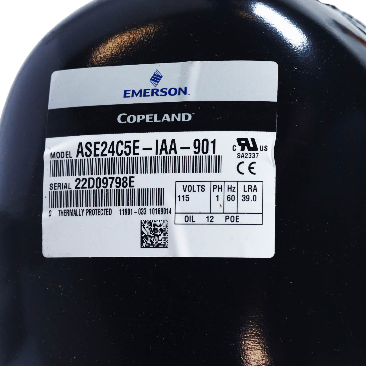 ASE24C5E-IAA-901 - Copeland Refrigeration Compressor