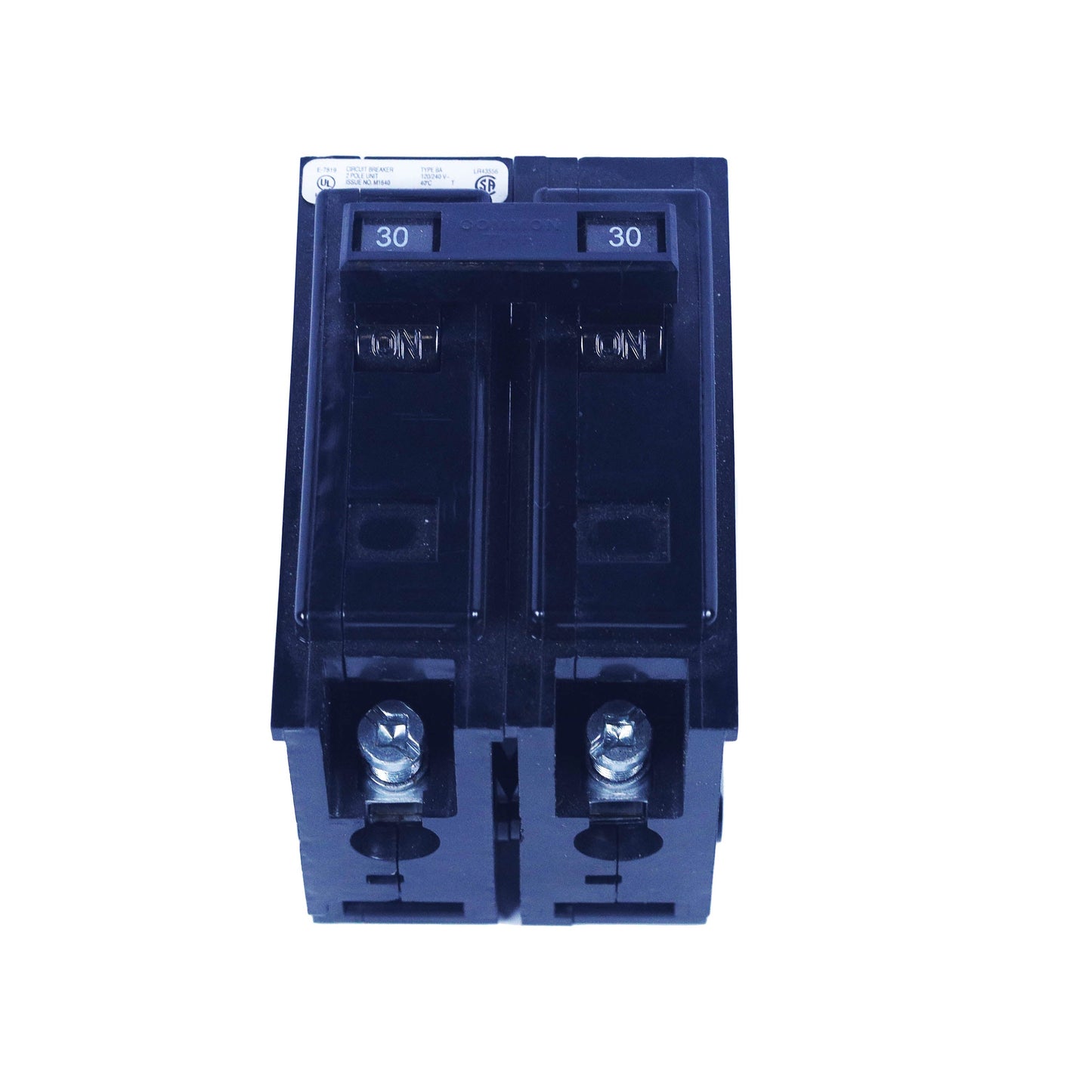 BAB2030 - 2-Pole Non-Interchangeable Circuit Breaker (30A, 120/240V)