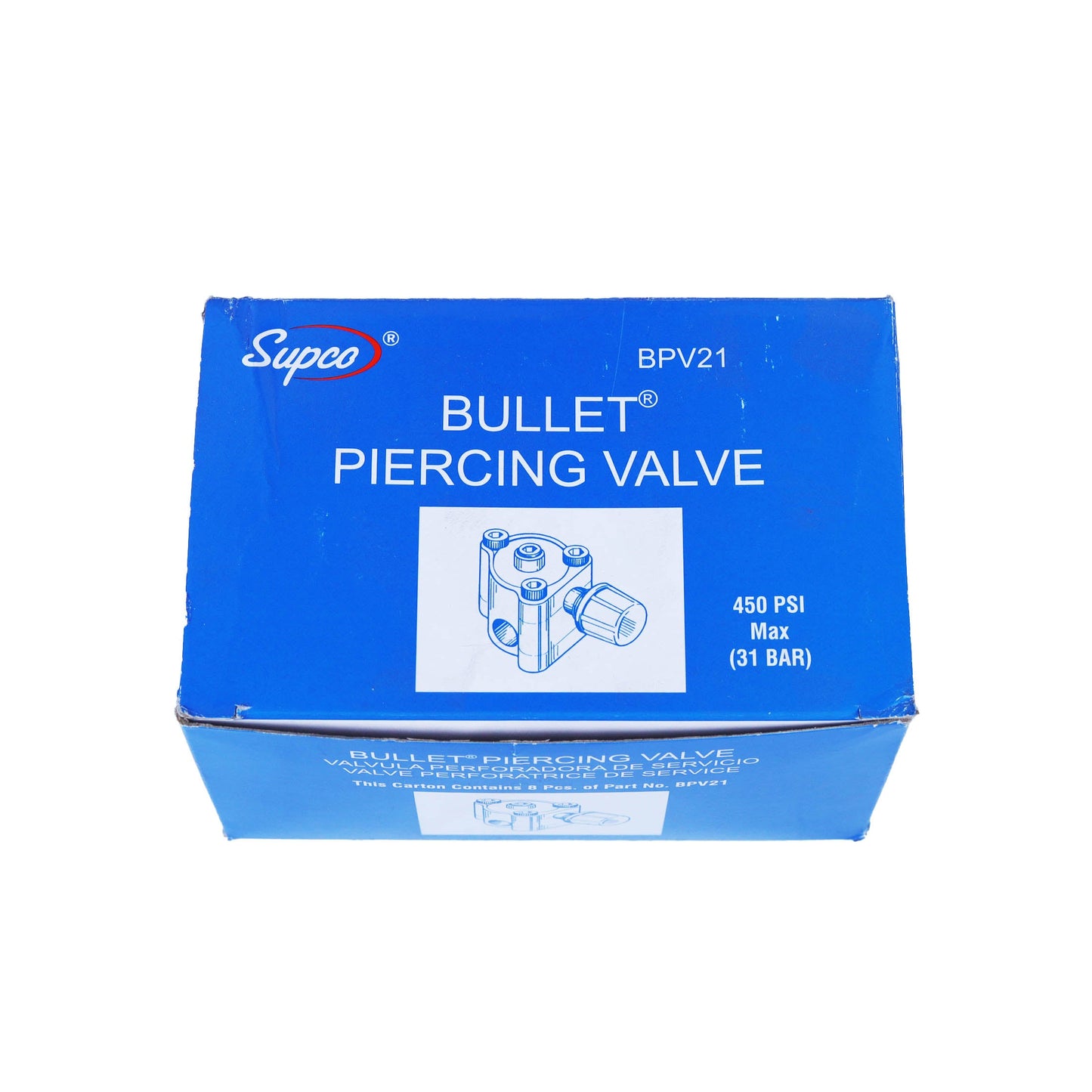 BPV21 - 1/2", 5/8" OD Bullet Piercing Valve