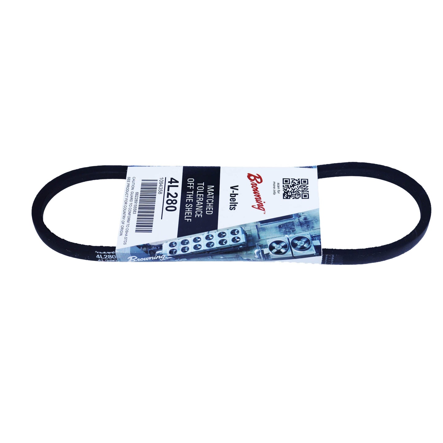 BROWNING 4L280 - 1/2" x 28" FHP Browning V-Belt