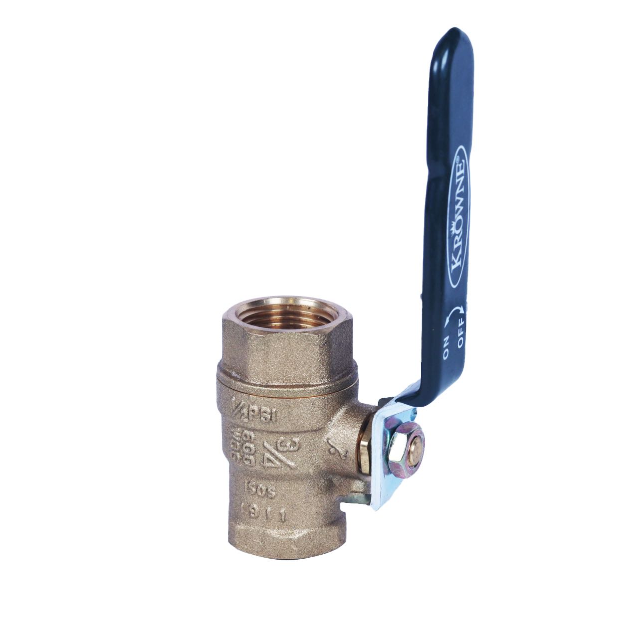 Krowne G125 Full Port Gas Valve 1-1/4" I.D. - BVT100-NP