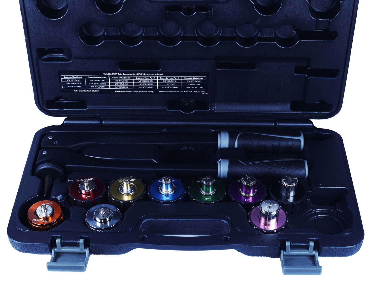 CPS BlackMax® - BTLE9 - Tube Expander Kit