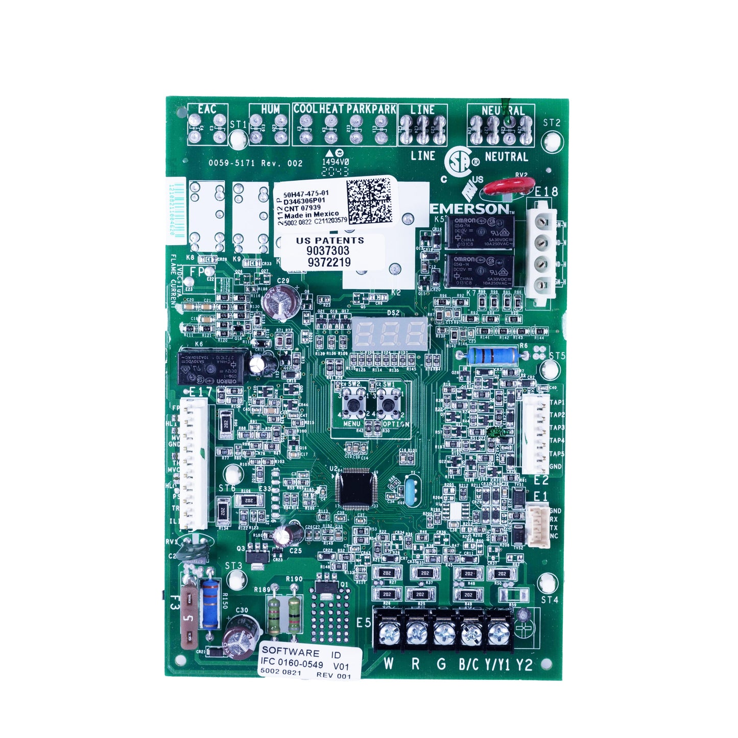 CNT 07939 - Trane Integrated PCB Control Board