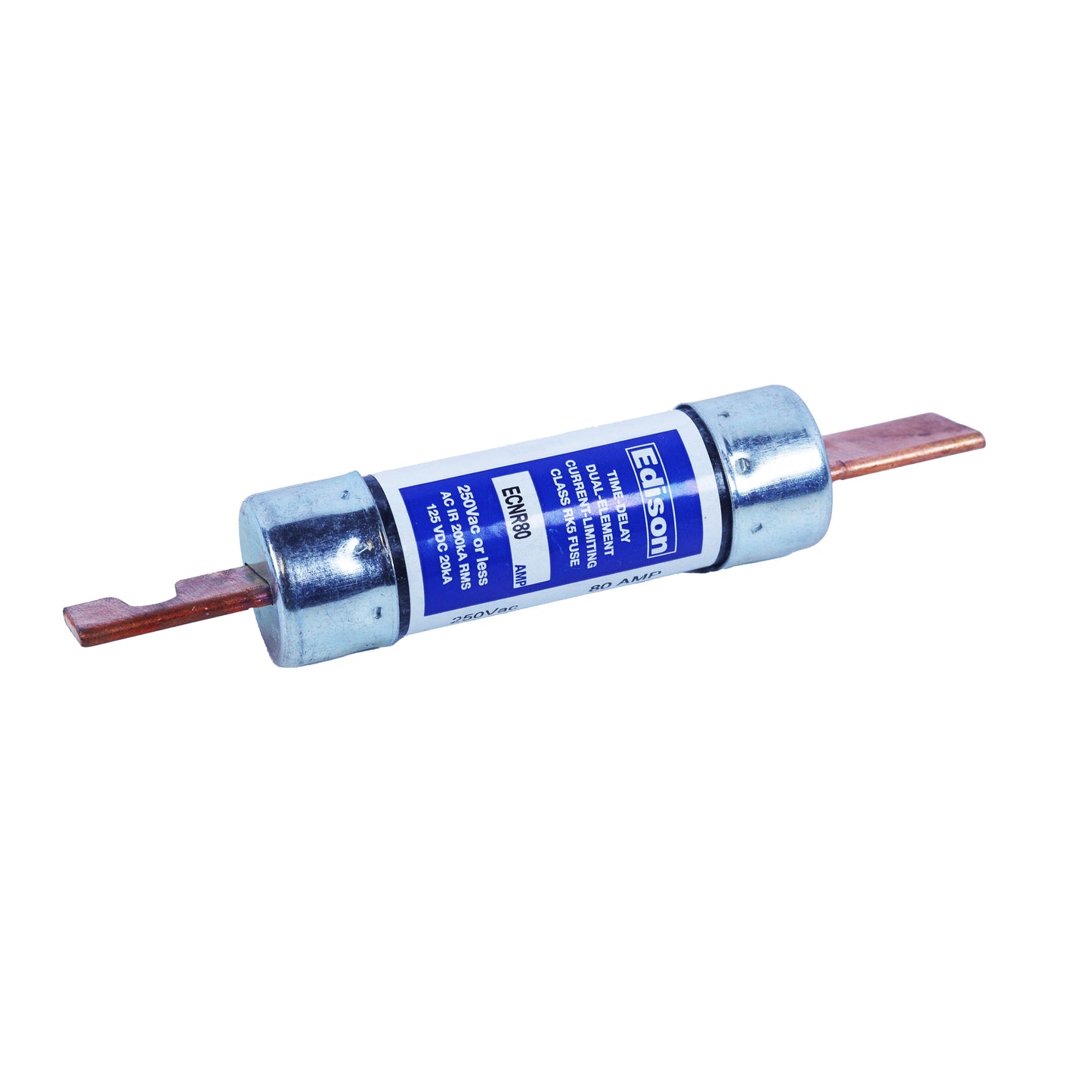 ECNR80 Info 80 Amp Dual Element Time-Delay Class RK5 Fuse (250V) , Edison