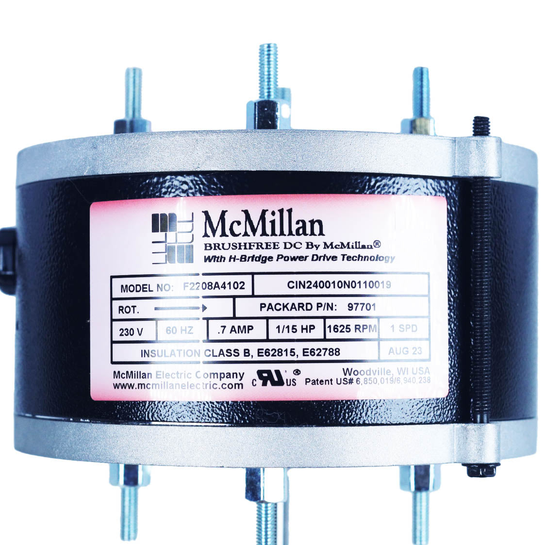 McMillan F220BA4102 Replacement Motor – RefCo Supply USA