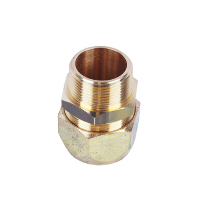 FGP-SFST-1250 - 1-1/4" AutoSnap Brass Adapter