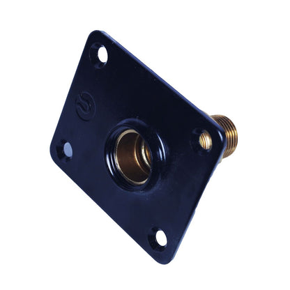 FGP-SRFG-500 -TracPipe® AutoSnap®  1/2" Brass Flange Fitting & Stainless Steel Plate, for CounterStrike® CSST Flexible Gas Pipe