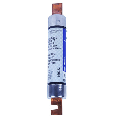FLSR 100 ID Littelfuse UL Class Fuse, RK5 Class, FLSR Series, Time-Delay, 100A, 600V AC, Non-Indicating