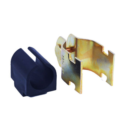 FNW7816Y0087 - Cushioned Clamp, 3/4In, Galv Gold Steel