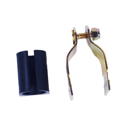 FNW7816Y0087 - Cushioned Clamp, 3/4In, Galv Gold Steel