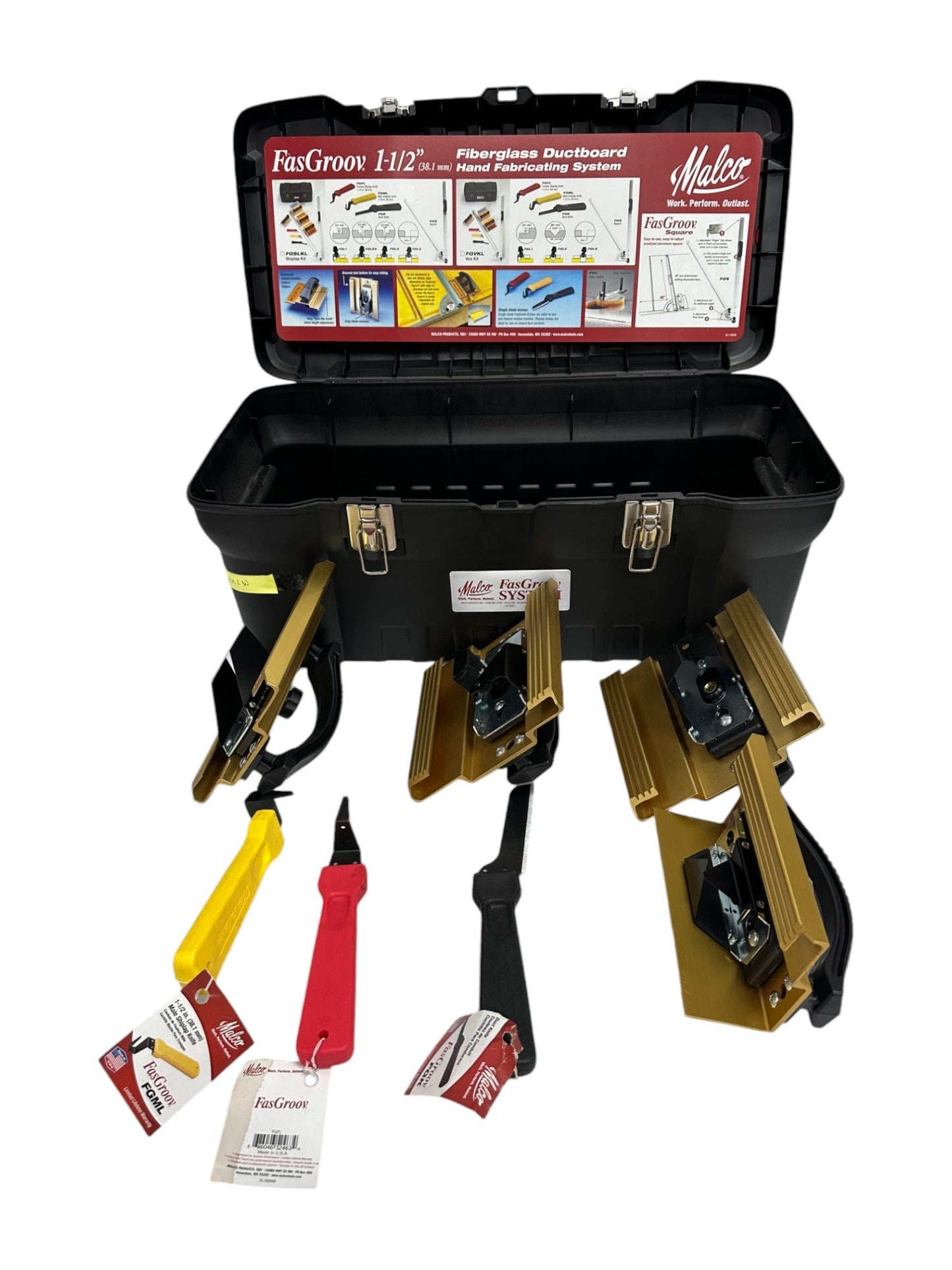 MALCO FasGroov 1-1/2" Shiplap KIT W/O SQ