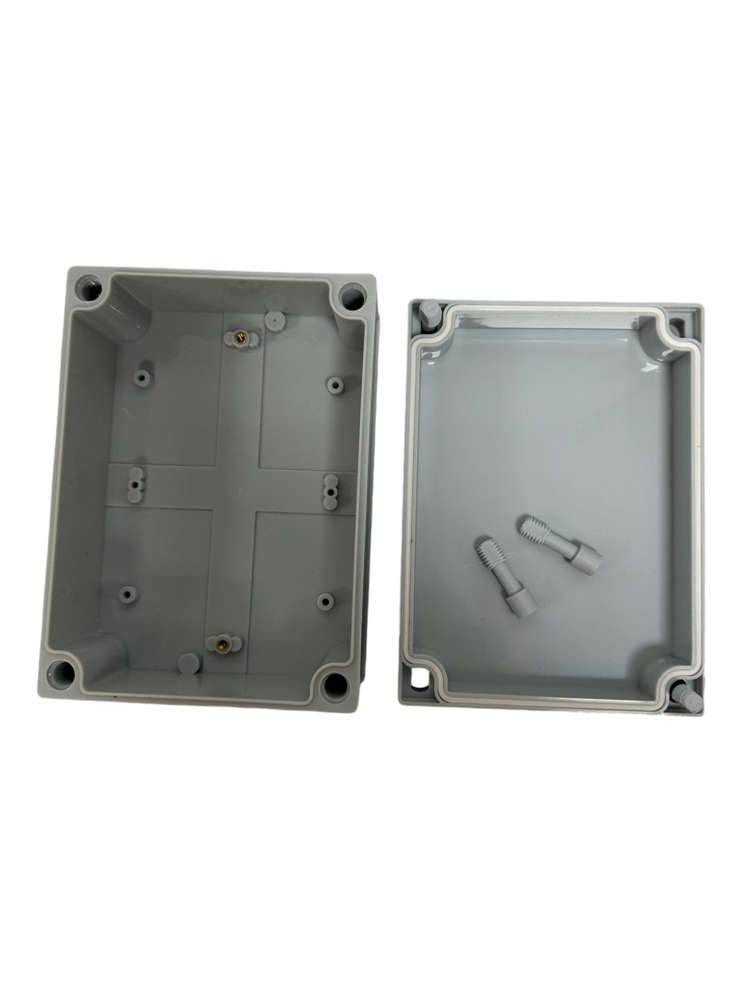 Gray waterproof Plastic Electronic Project Box Enclosure