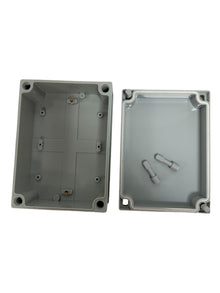 Gray waterproof Plastic Electronic Project Box Enclosure